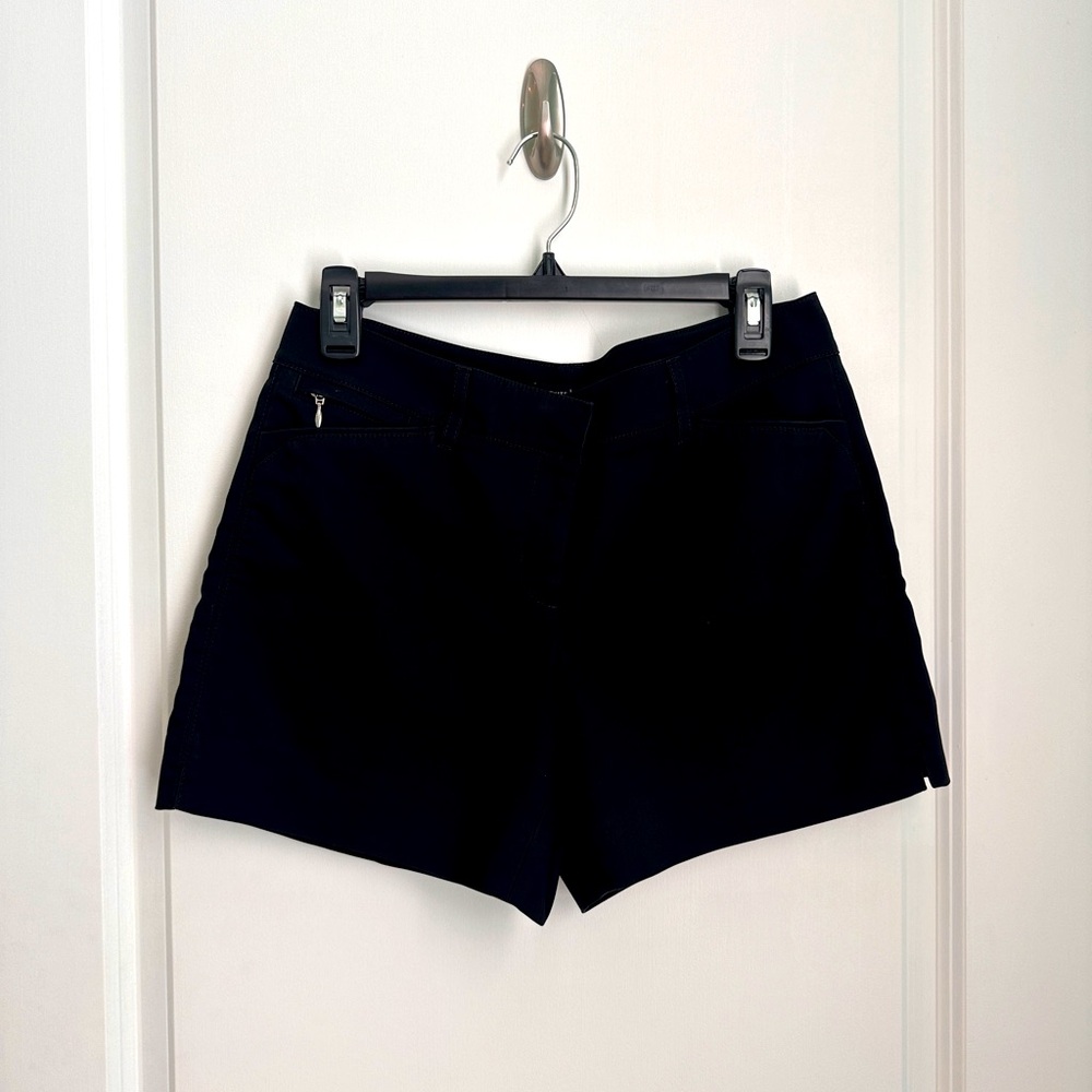 White House Black Market Black Women's Casual Shorts - Size 6